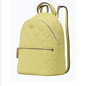 Kate Spade ♠️ New York Natalia Mini Convertible Backpack Frosty Lime slingbag